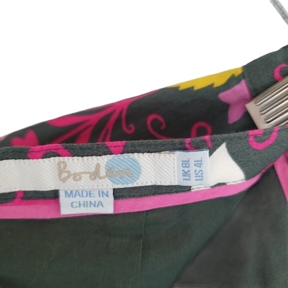 BODEN Floral Pencil Skirt